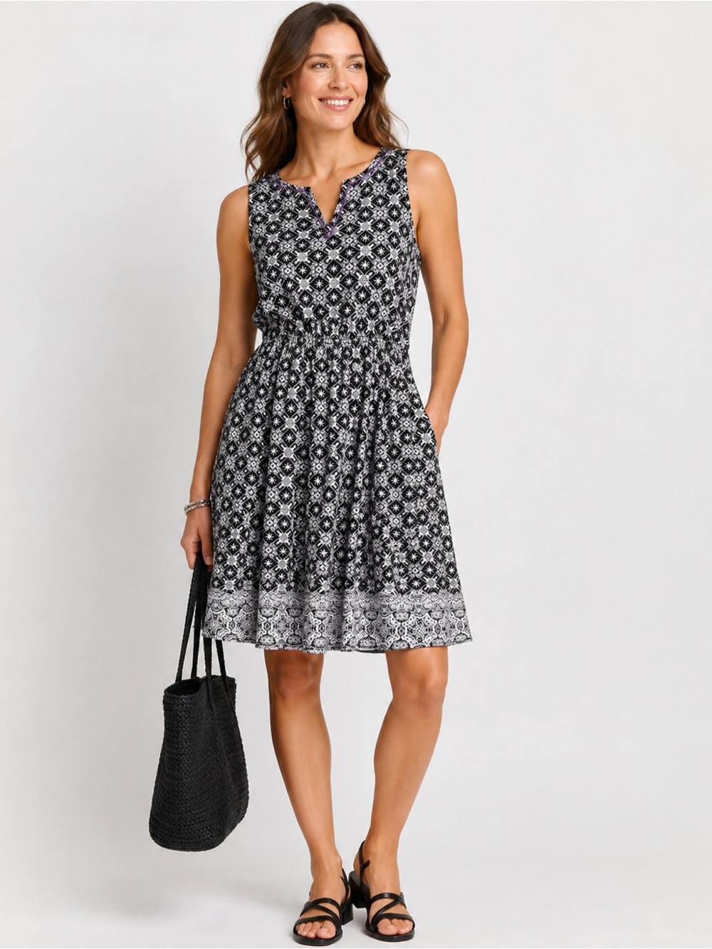 Stitch Fix Market & Spruce Auria embroidered Dress - Picture 1 of 9
